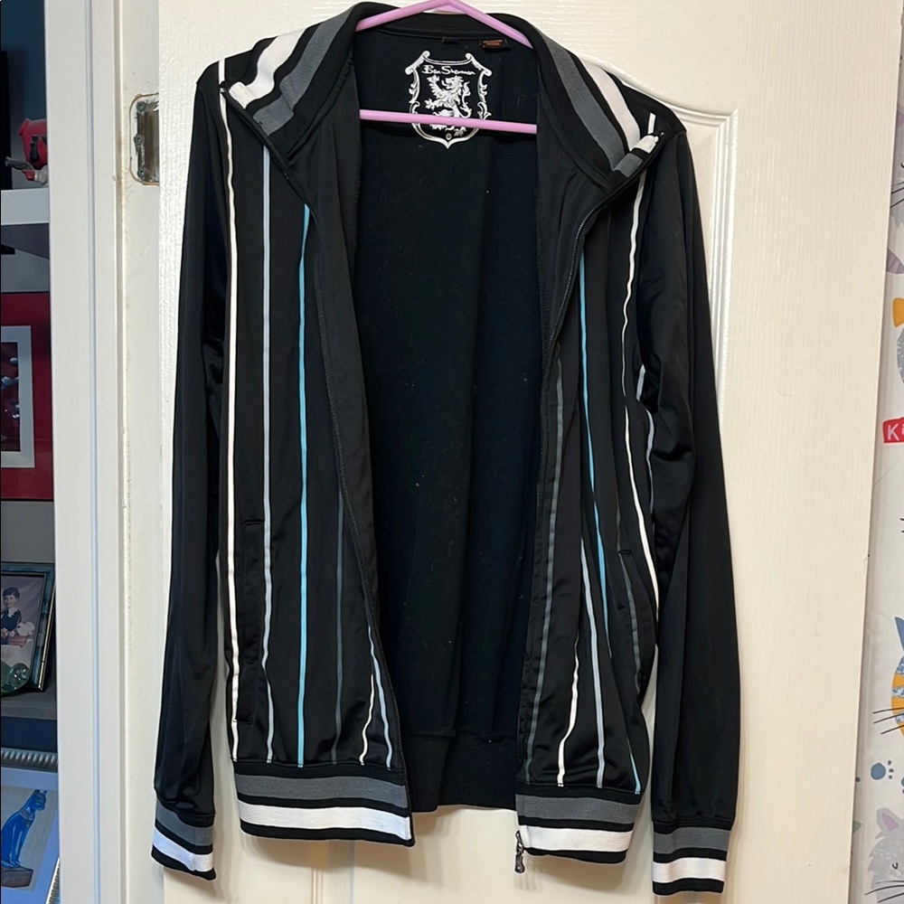 Striped Ben Sherman track jacket